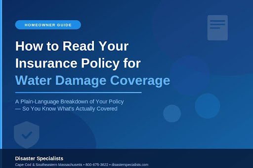 How to Read your Policy for Water Damage