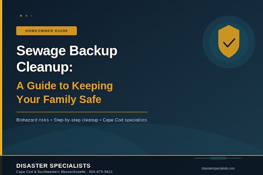 sewage cleanup