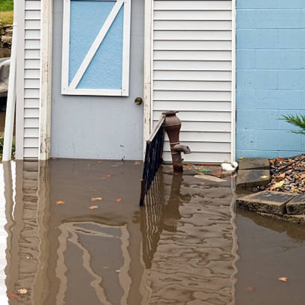 Flooded basement