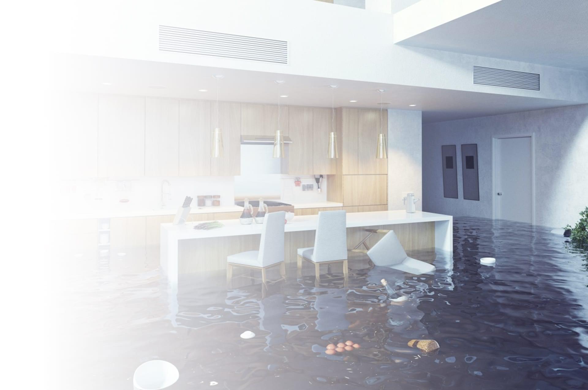 Flood in house